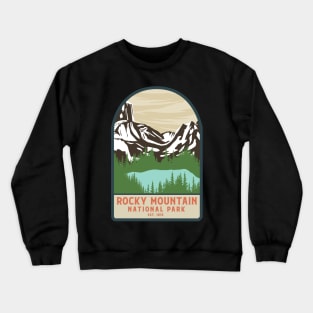 Rocky mountain national park hikes Crewneck Sweatshirt